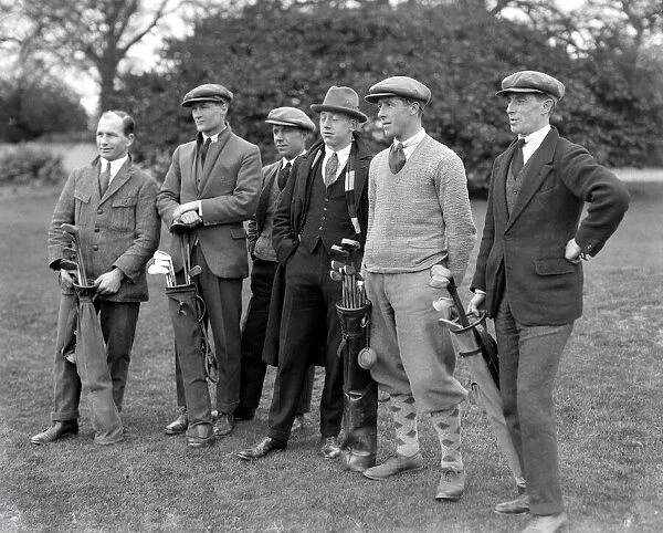 Daily Mirror Golf Competition for footballers- April 1924 R