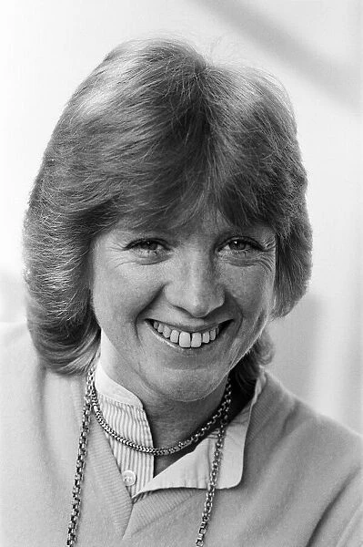 Daily Mirror journalist Anne Robinson. 14th September 1982