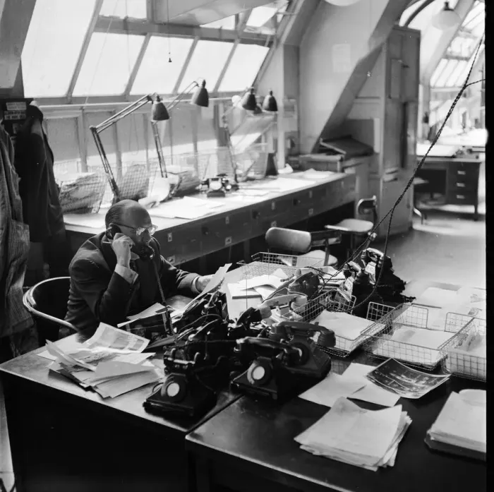 Framed Print : Daily Mirror Picture Desk 23rd March 1956