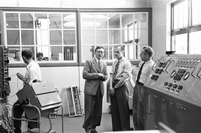 Framed Print : Daily Mirror Ruggles feature on the the team at the National Physical Laboratory Framed Print : Daily Mirror Ruggles feature on the the team at the National Physical Laboratory