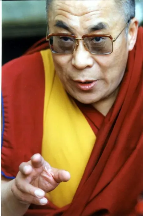 Framed Print : The Dalai Lama, the Tibetan spirtual leader pictured at the Egerton Grey Hotel Framed Print : The Dalai Lama, the Tibetan spirtual leader pictured at the Egerton Grey Hotel
