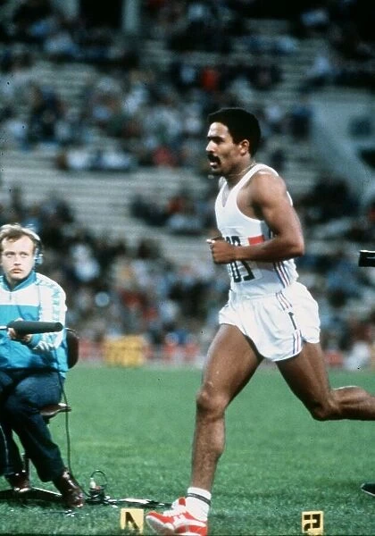 Daley Thompson athlete 1980
