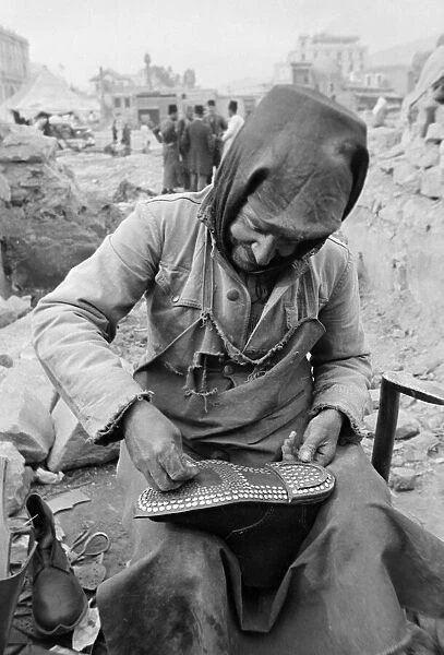 A Damascus cobbler Circa 1935