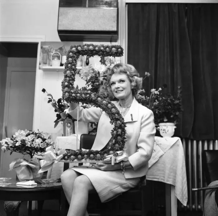 Framed Print : Dame Anna Neagle commenced her fifth year Charlie Girl Framed Print : Dame Anna Neagle commenced her fifth year Charlie Girl