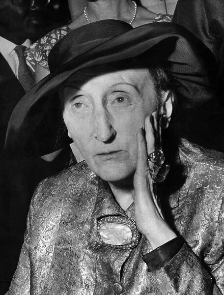 Dame Edith Sitwell. September 1959 P012530