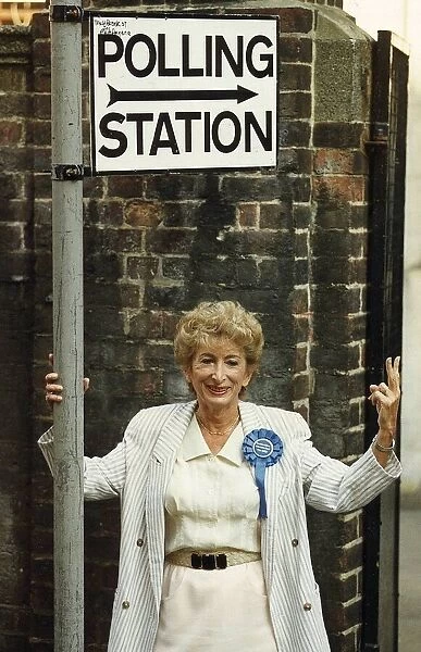 DAME SHIRLEY PORTER LEADER OF WESTMINSTER COUNCIL - 31  /  12  /  1990