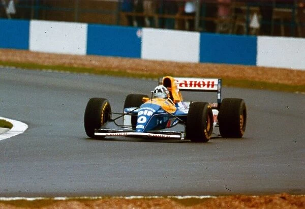 Damon Hill at the 1993 European Grand Prix