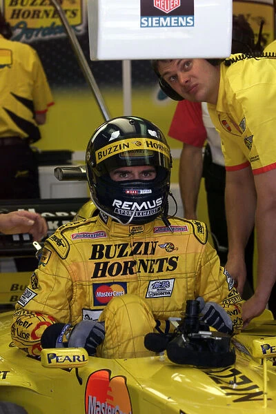 Damon Hill Jordan Team British Grand Prix Silverstone 1999 The 1999 British