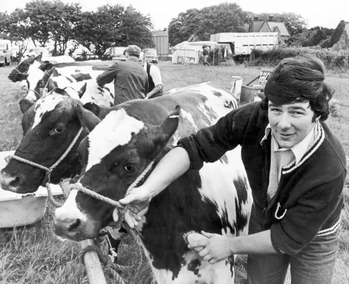 Framed Print : Danby Agricultural Show, Mr Philip Stephenson, of Liverton