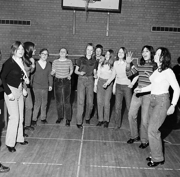 Dance marathon in Middlesbrough. 1971