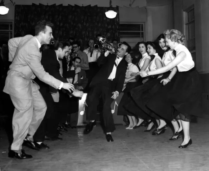 Framed Print : Dancing - Dancers - Modern The Kangeroo 06  /  05  /  1954 Daily Mirror