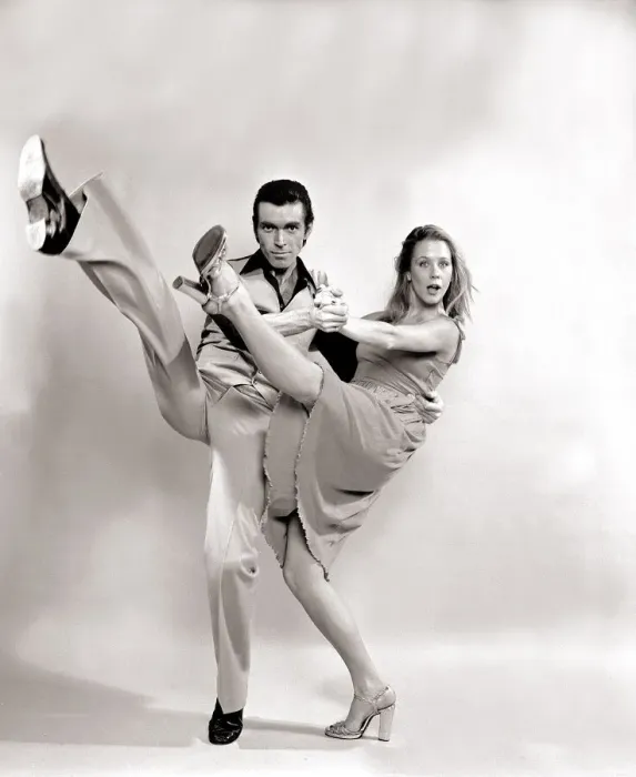 Framed Print : Dancing Duo John and June demonstrate the dance The Tango Hustle Framed Print : Dancing Duo John and June demonstrate the dance The Tango Hustle