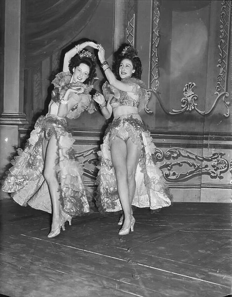 Dancing the samba at the Covent Garden Opera House in London near the end of