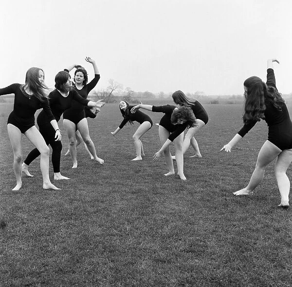 Dancing team at St Marys Covent. 1971