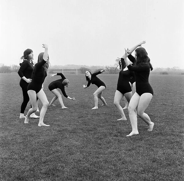 Dancing team at St Marys Covent. 1971