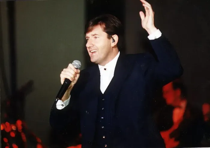 Framed Print : Daniel O Donnell at the CIA - 9th April 1998 - Western Mail and Echo Copyright Image Framed Print : Daniel O Donnell at the CIA - 9th April 1998 - Western Mail and Echo Copyright Image