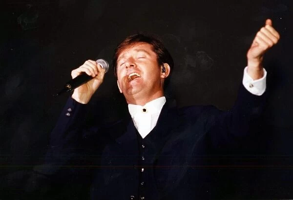 Daniel O Donnell pictured at the Cardiff International Arena - 5th April 1998