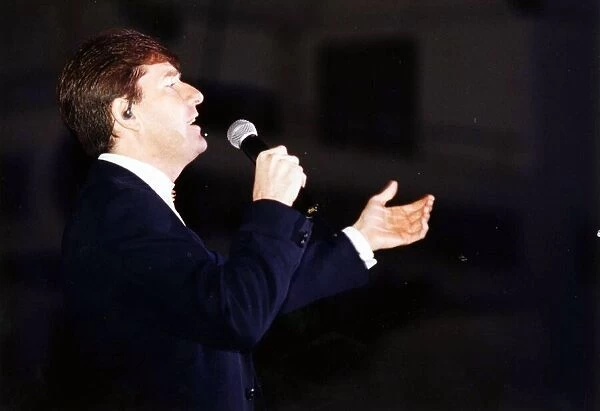 Daniel O Donnell pictured at the Cardiff International Arena - 5th April 1998