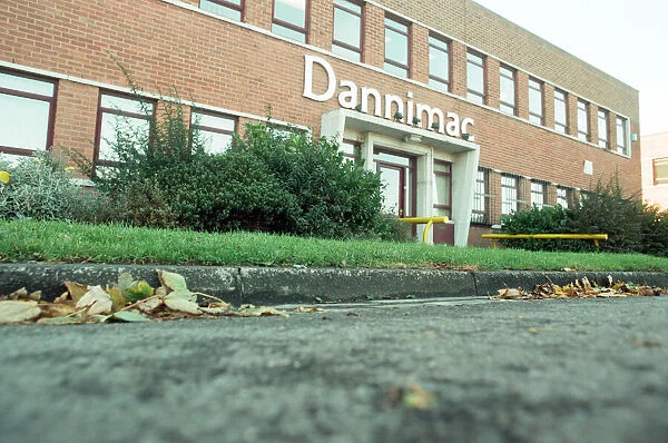The Dannimac factory on Southbank Road, Middlesbrough. 29th October 1996