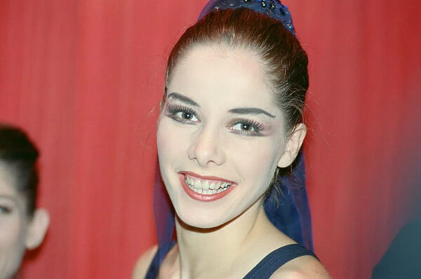 Darcy Bussell (22 years old) pictured at Her Majestys Theatre, Haymarket, London