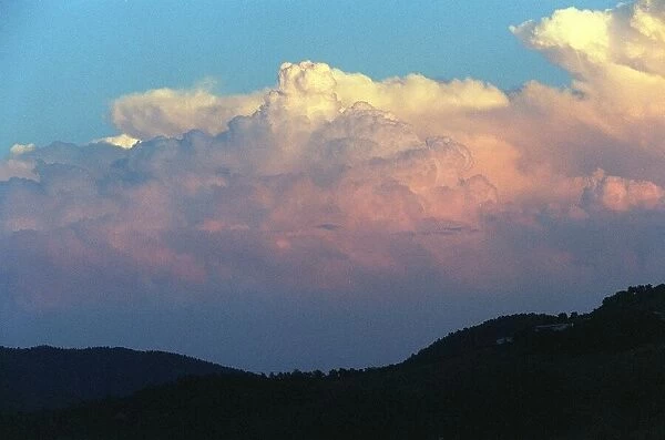 Dark clouds after a Storm in Italy August 1996
