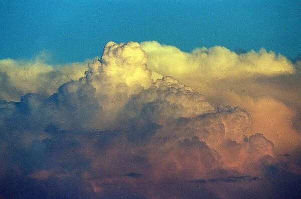 Dark clouds after a Storm in Italy August 1996
