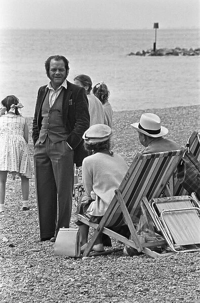 Darling Buds of May filming in Folkestone 31st May 1991 David Jason who plays Pop