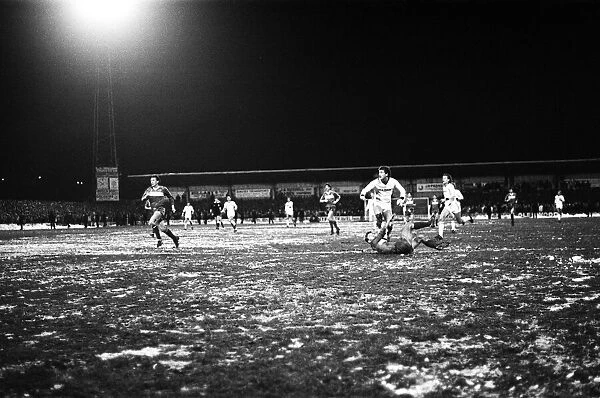 Darlington 2 -1 Middlesbrough FA Cup match held at Feethams. 8th January 1985
