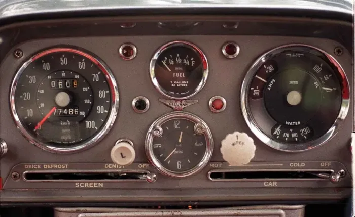 Framed Print : Dashboard Hillman car dials gauges October 1997 Dashboard dials Framed Print : Dashboard Hillman car dials gauges October 1997 Dashboard dials