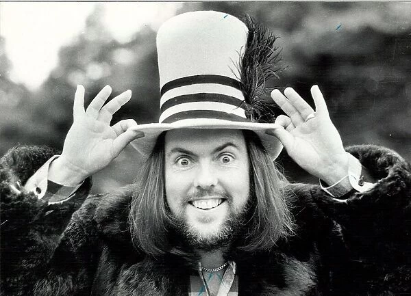 Dave Hill from the Black Country rock group, Slade. 01  /  04  /  1985
