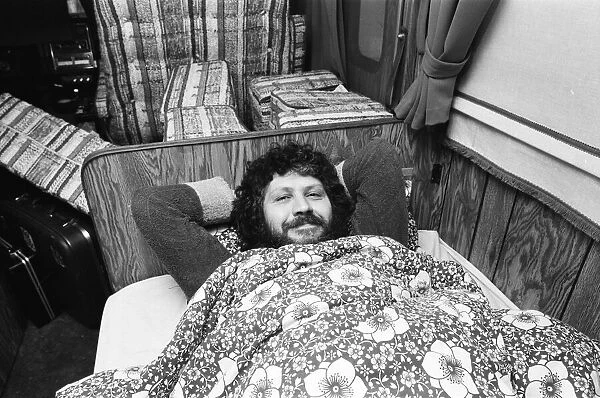 Dave Lee Travis, BBC Radio One DJ takes his show on the road, 6th December 1980