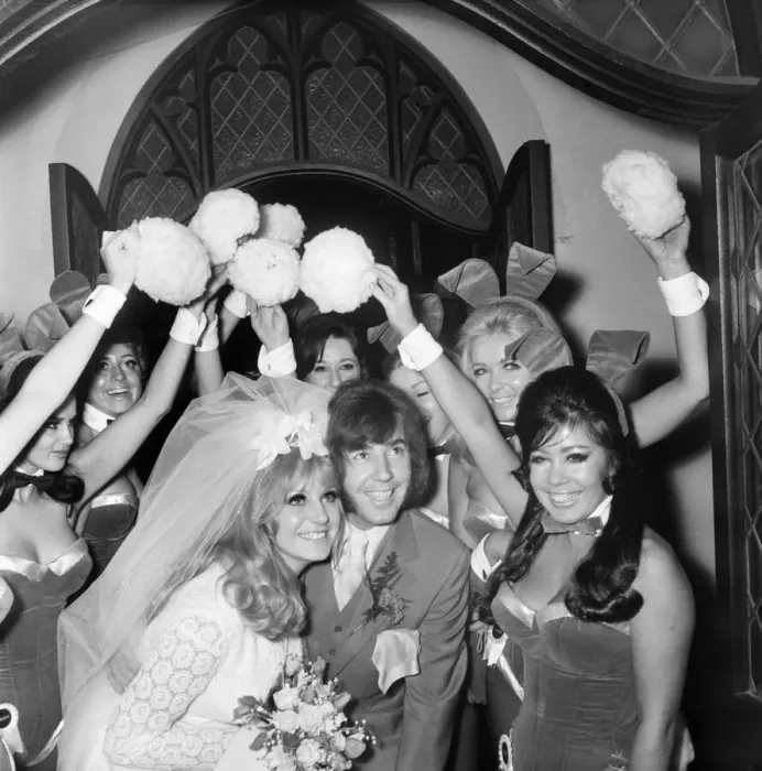 Framed Print : Dave Munden, 26, the Tremeloes pop group drummer was married to 22 yr old Andre
