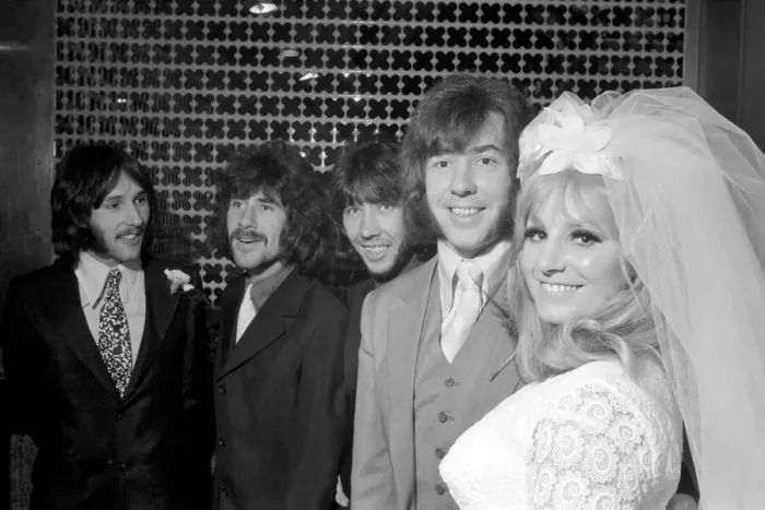 Framed Print : Dave Munden, 26, the Tremeloes pop group drummer was married to 22 yr old Andre Framed Print : Dave Munden, 26, the Tremeloes pop group drummer was married to 22 yr old Andre