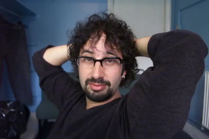 Framed Print : David Baddiel in his dressing room June 1999 before the Comic Relief Debt Wish Framed Print : David Baddiel in his dressing room June 1999 before the Comic Relief Debt Wish
