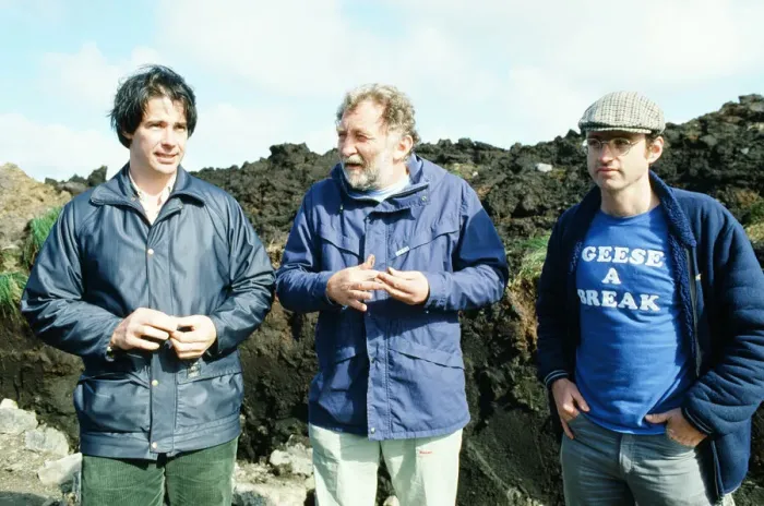 Framed Print : David Bellamy visits Islay, Inner Hebrides. August 1985 Framed Print : David Bellamy visits Islay, Inner Hebrides. August 1985