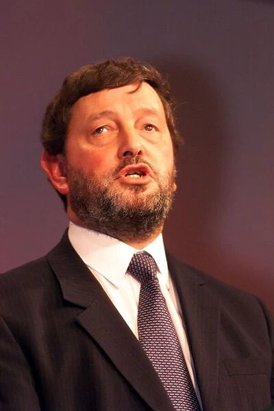 David Blunkett MP Education Secretary gives his speech at the 1999 Labour Party