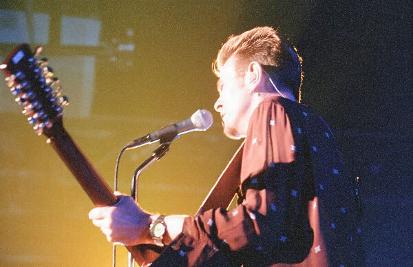 David Bowie in Concert, The Earthling World Tour, pictured at Rock City, Nottingham