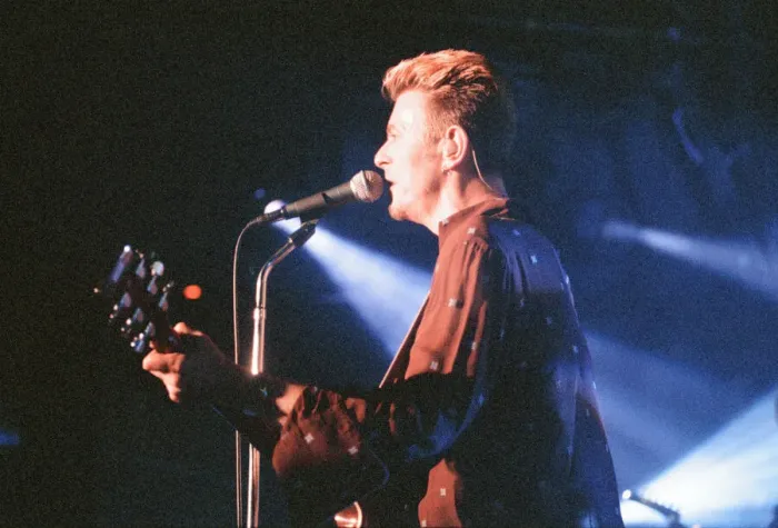 Framed Print : David Bowie in Concert, The Earthling World Tour, pictured at Rock City, Nottingham Framed Print : David Bowie in Concert, The Earthling World Tour, pictured at Rock City, Nottingham