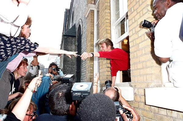 David Bowie launches The Brixton Community Centre, yards away from his own birthplace in