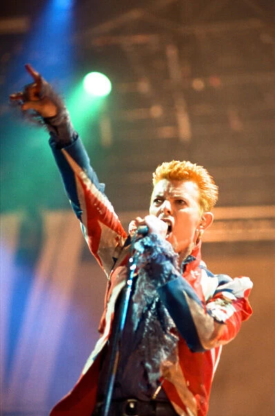 David Bowie live at The Phoenix Festival, Long Marston Airfield, Stratford-upon-Avon