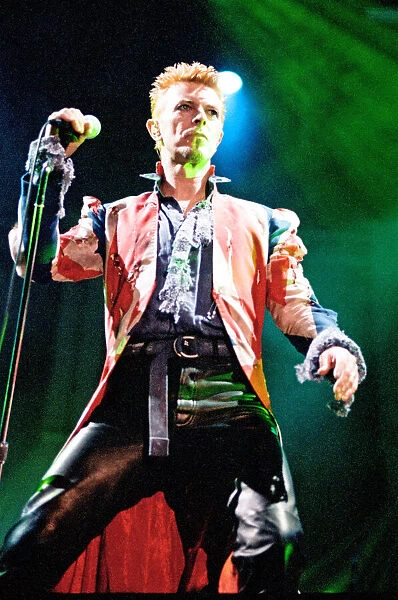 David Bowie live at The Phoenix Festival, Long Marston Airfield, Stratford-upon-Avon