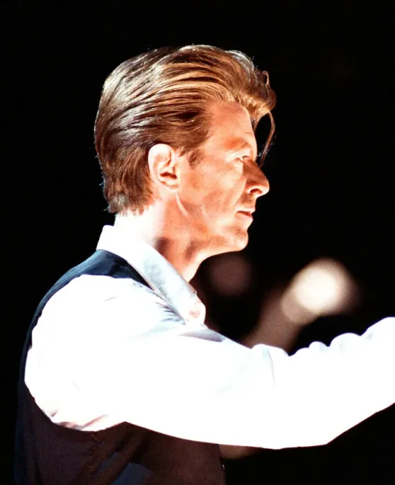 Framed Print : David Bowie performing at The Birmingham NEC, as part of his 1990 Sound Framed Print : David Bowie performing at The Birmingham NEC, as part of his 1990 Sound