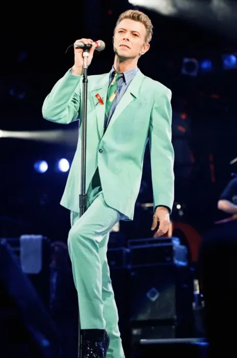 Framed Print : David Bowie performing at The Freddie Mercury Tribute Concert for Aids Awareness Framed Print : David Bowie performing at The Freddie Mercury Tribute Concert for Aids Awareness