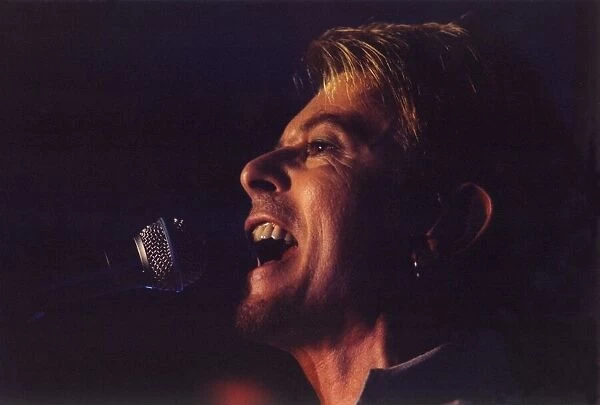 David Bowie performing at The Riverside in Newcastle. 03  /  08  /  97