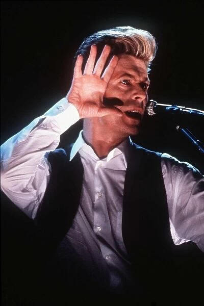David Bowie Pop Singer at the London Arena