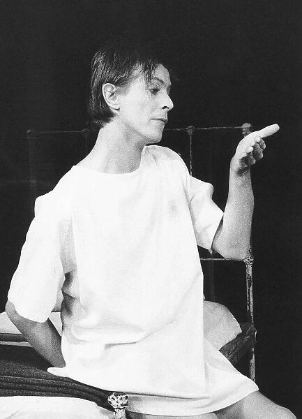 David Bowie singer actor stars in the Stage Production of the Elephant Man