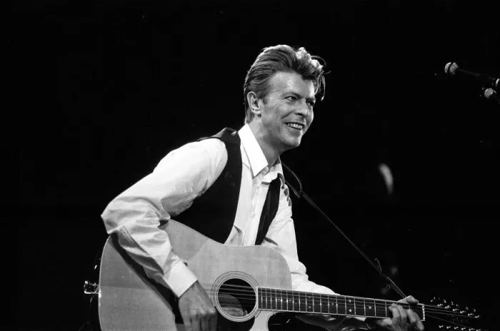 Framed Print : David Bowie on stage at the Birmingham NEC during the first leg of his Sound Framed Print : David Bowie on stage at the Birmingham NEC during the first leg of his Sound