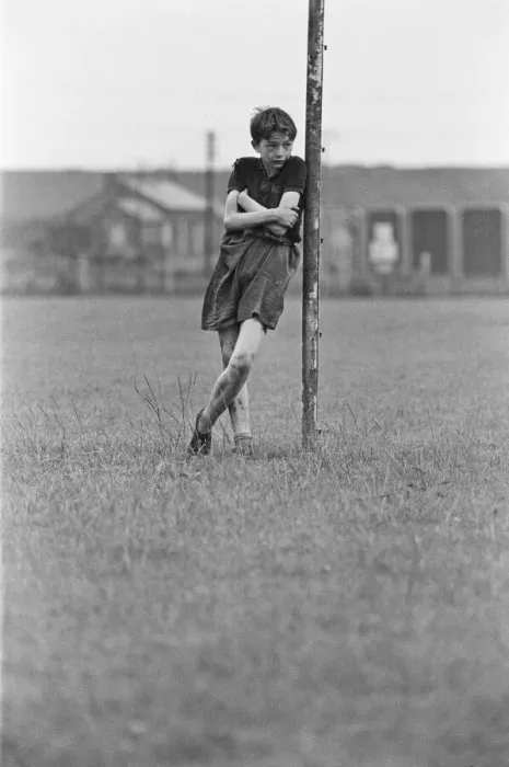 Framed Print : David Bradley, (aged 14) playing the part of Billy Casper, pictured with his Kestral
