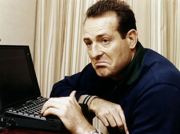Framed Print : David Campese Australian rugby player who does a daily diary on the internet Framed Print : David Campese Australian rugby player who does a daily diary on the internet