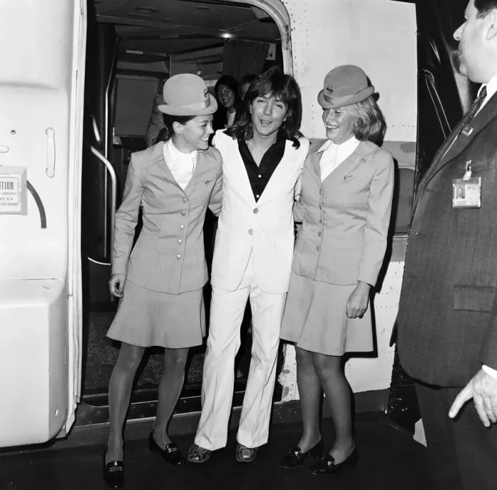 Framed Print : David Cassidy, singer, actor and musician, arrives at London Heathrow Airport Framed Print : David Cassidy, singer, actor and musician, arrives at London Heathrow Airport
